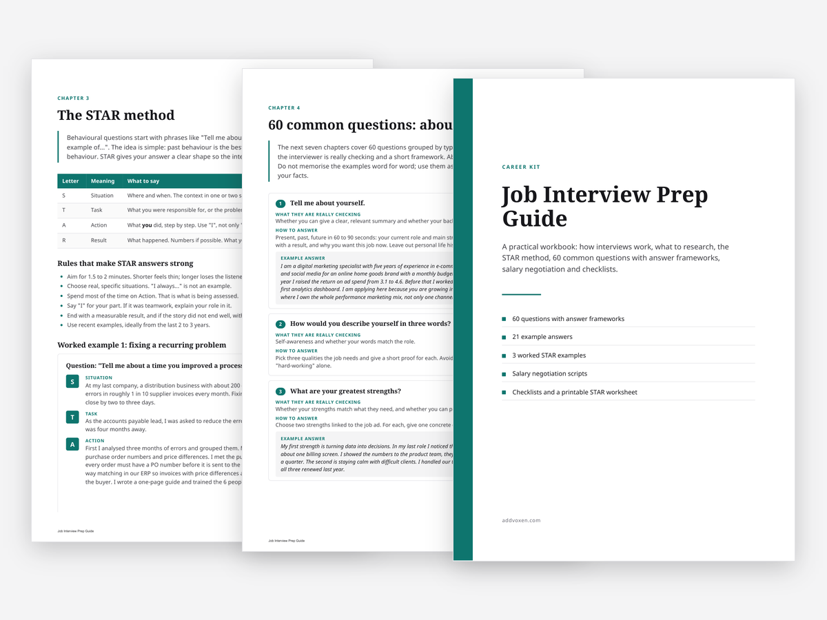 Job Interview Prep Guide